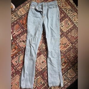 Light Blue Boot Cut Jeans
